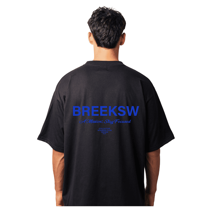 POLERA OVERSIZE NEGRA 