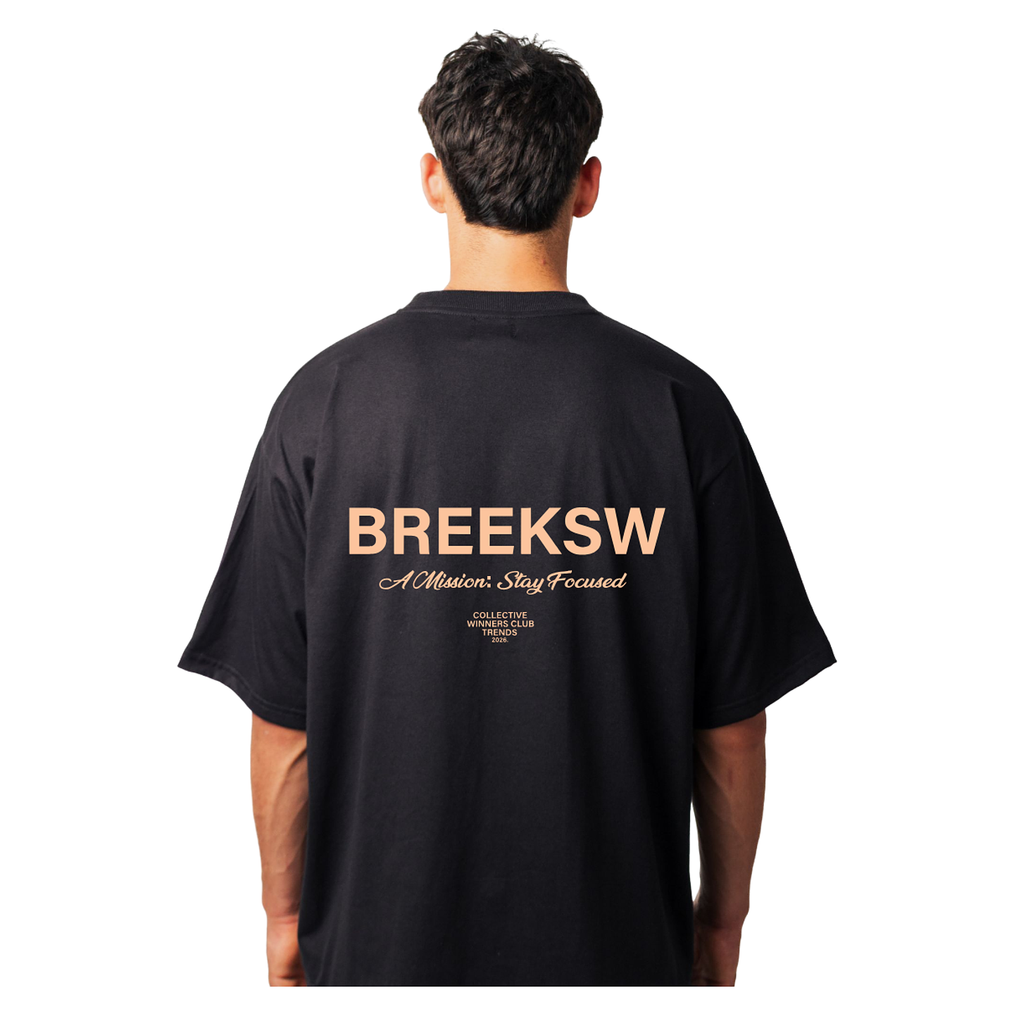 POLERA OVERSIZE NEGRA 