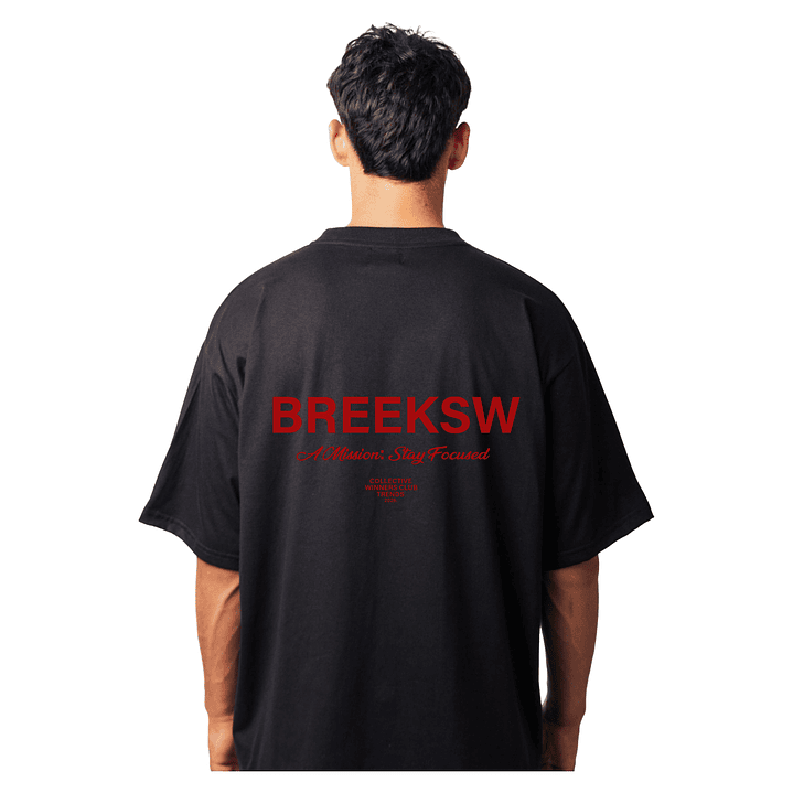 POLERA OVERSIZE NEGRA 