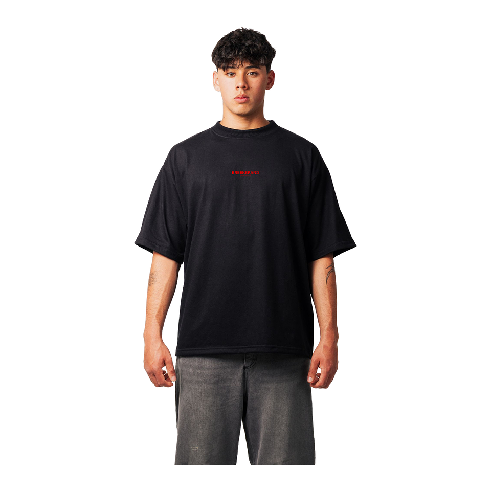 POLERA OVERSIZE NEGRA 