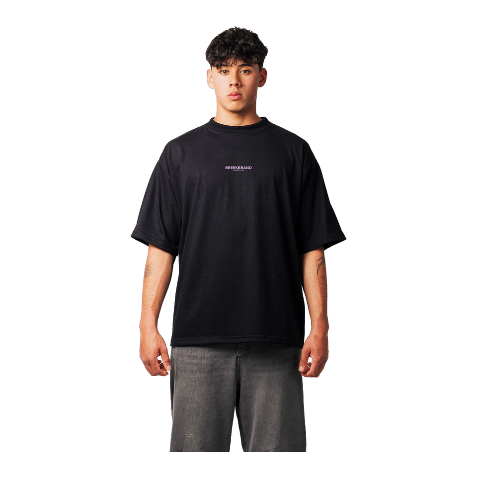 POLERA OVERSIZE NEGRA 