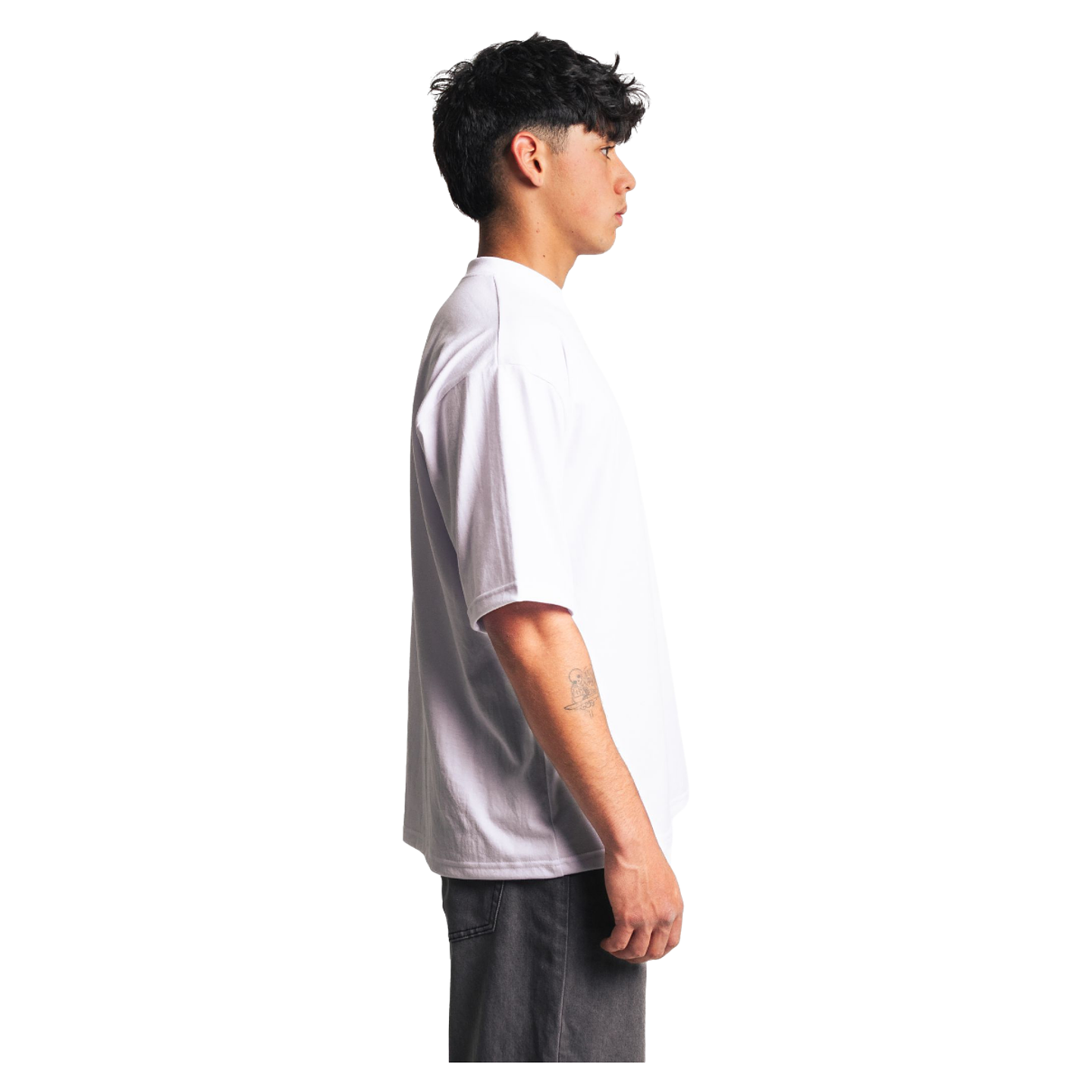 POLERA OVERSIZE BLANCA 