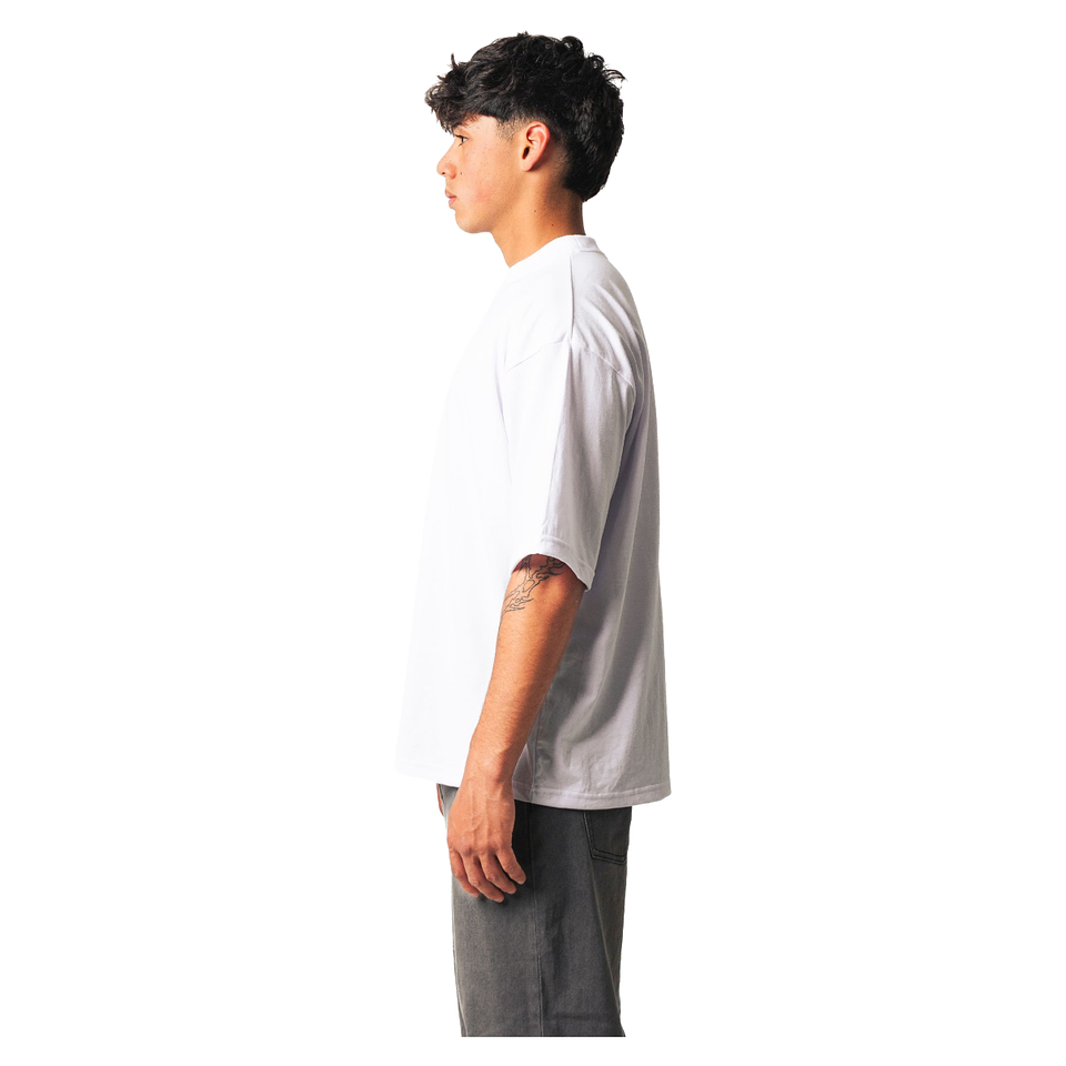 POLERA OVERSIZE BLANCA 