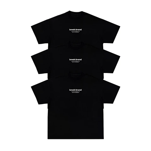 Polera Pack X3 "Minimal Essentials" BREEKBRAND