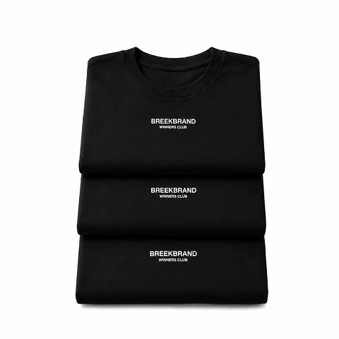 POLERA REGULAR PACK X3 "Minimal Essentials"