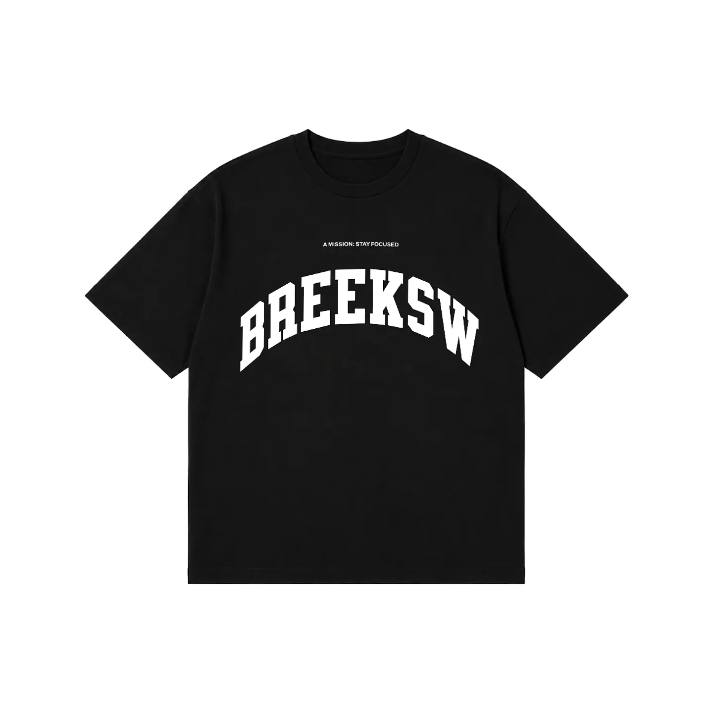 Polera Regular Fit “BREEKSW” — Black Edition 1