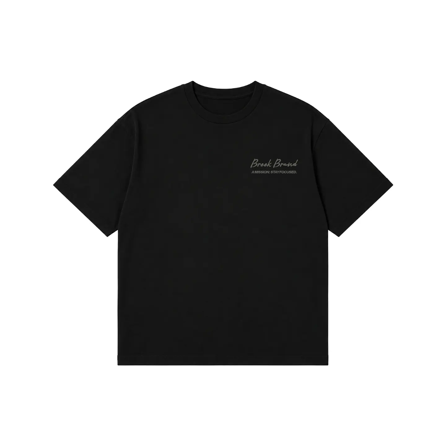 Polera Regular Fit “Breek Brand” — Signature Minimal Tee 2