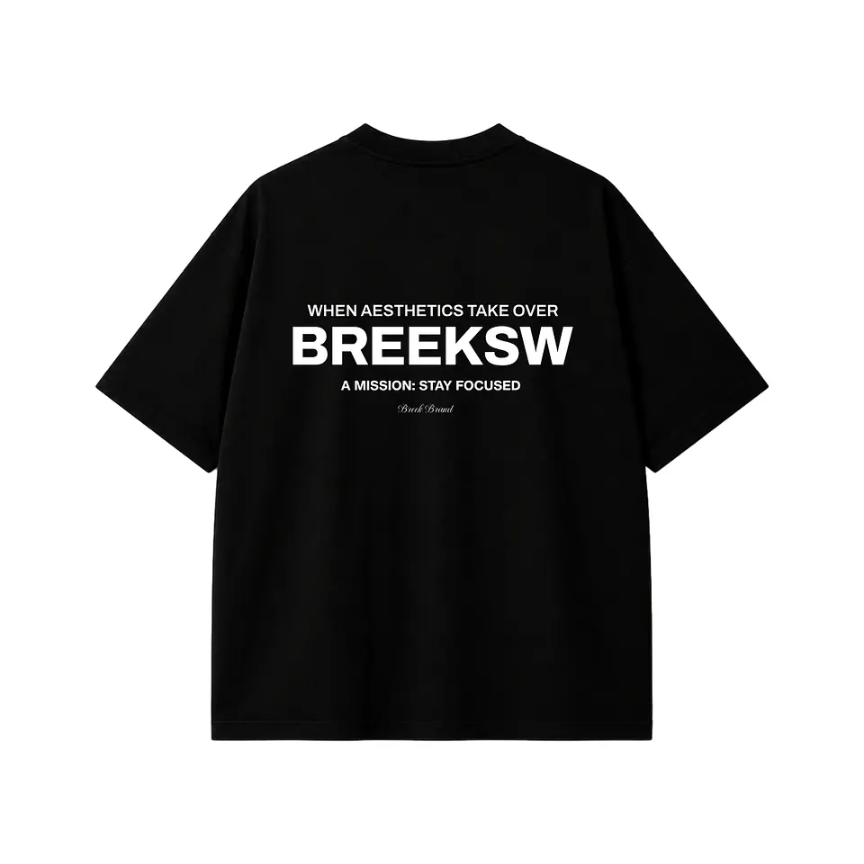 Polera Oversize Stay Focused 2