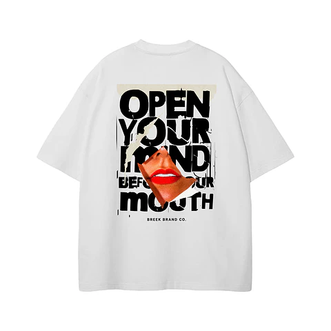 Polera Oversize OPEN YOUR MIND 