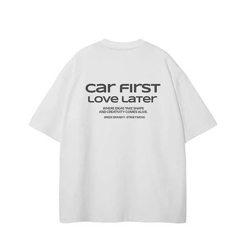 Polera Oversize CAR FIRST, LOVE LATER.