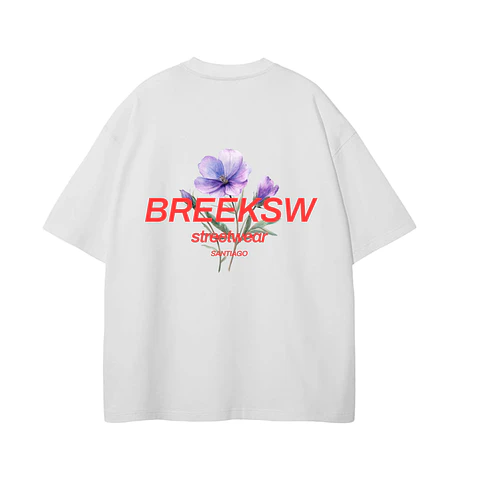 Polera Oversize Breeksw Flower