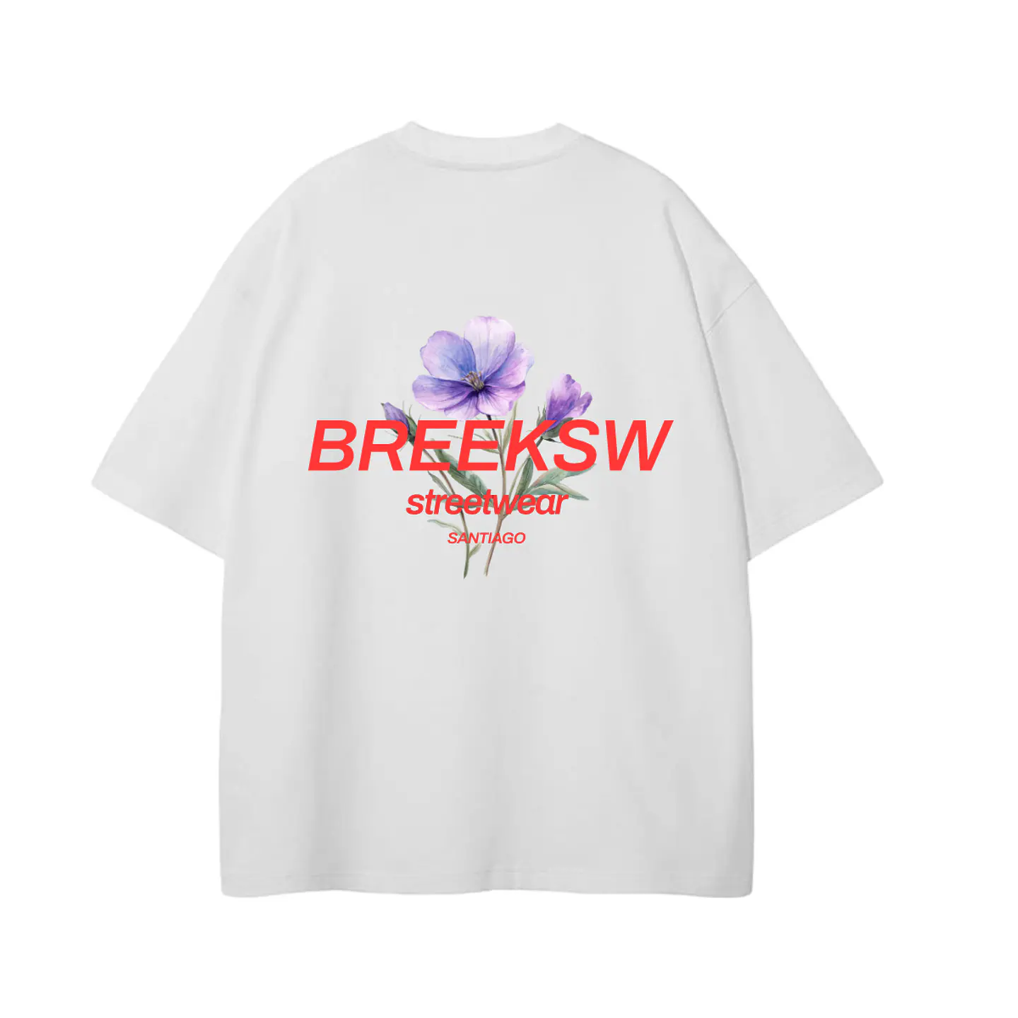 Polera Oversize Breeksw Flower 1