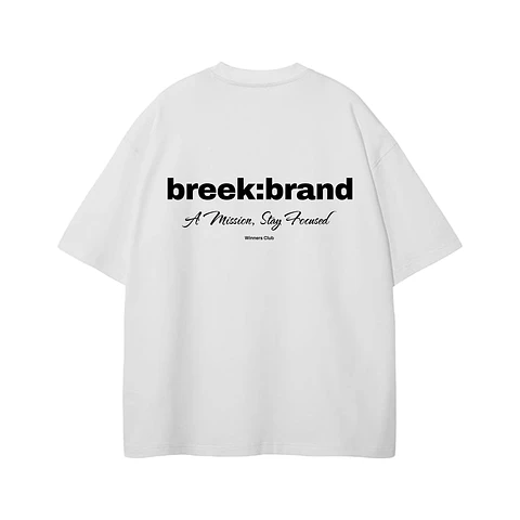 Polera Oversize White Minimal