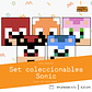 Colección Mini Mosaicos Sonic - 64 piezas - sticker o imanes - Miniatura 4