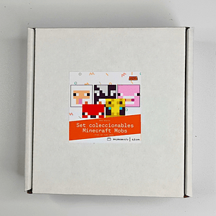 Colección Mini Mosaicos Minecraft Mobs - 64 piezas - sticker o imanes
