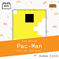 Colección Mini Mosaicos Pac-man - 49 piezas - sticker o imanes - Miniatura 11
