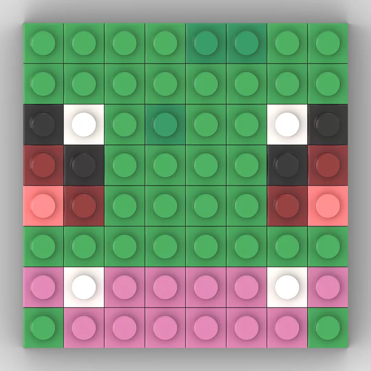 Colección Mini Mosaicos Pokémon - 64 piezas - sticker o imanes 12