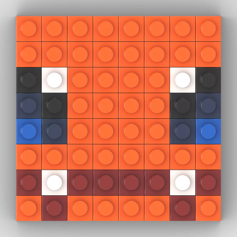 Colección Mini Mosaicos Pokémon - 64 piezas - sticker o imanes 13