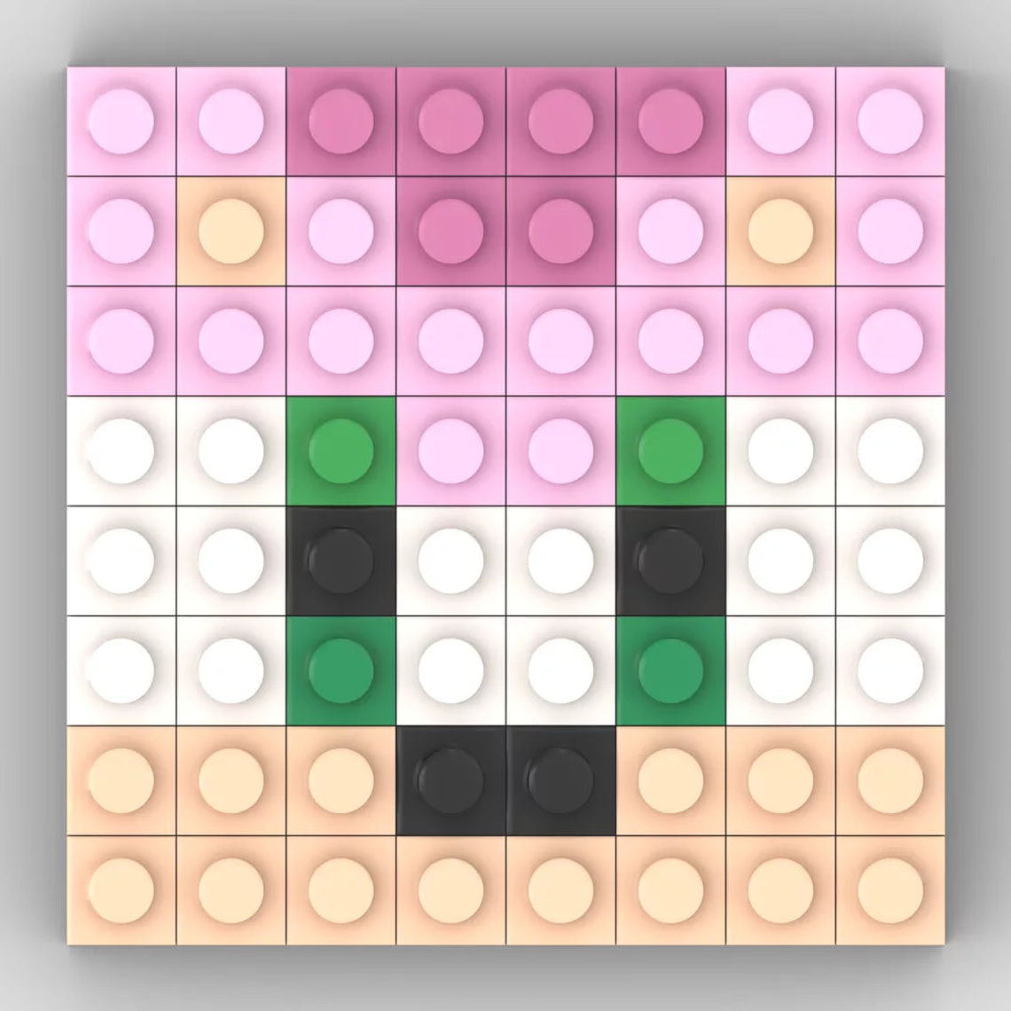 Colección Mini Mosaicos Sonic - 64 piezas - sticker o imanes 12