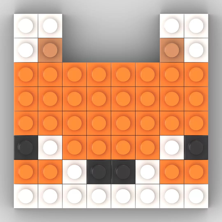 Colección Mini Mosaicos Minecraft Mobs - 64 piezas - sticker o imanes 12