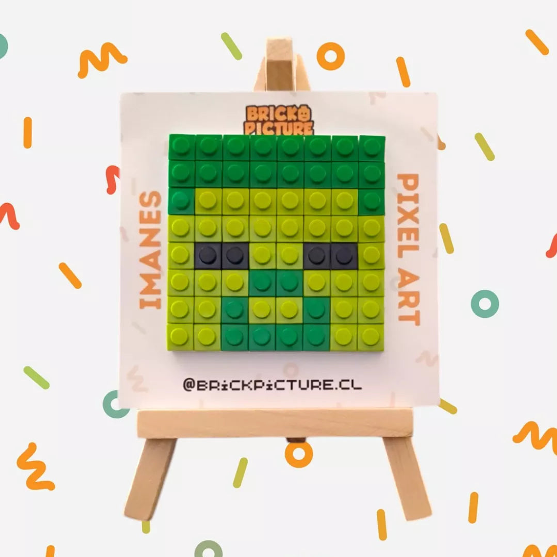 Colección Mini Mosaicos Minecraft Enemigos - 64 piezas - sticker o imanes 15