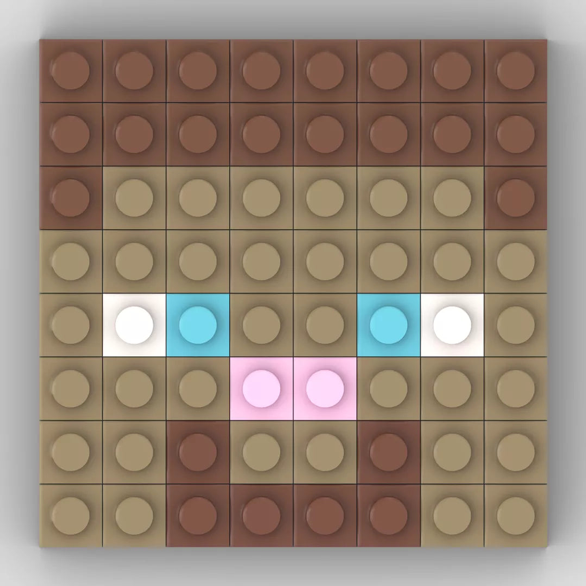 Colección Mini Mosaicos Minecraft - 64 piezas - sticker o imanes 12