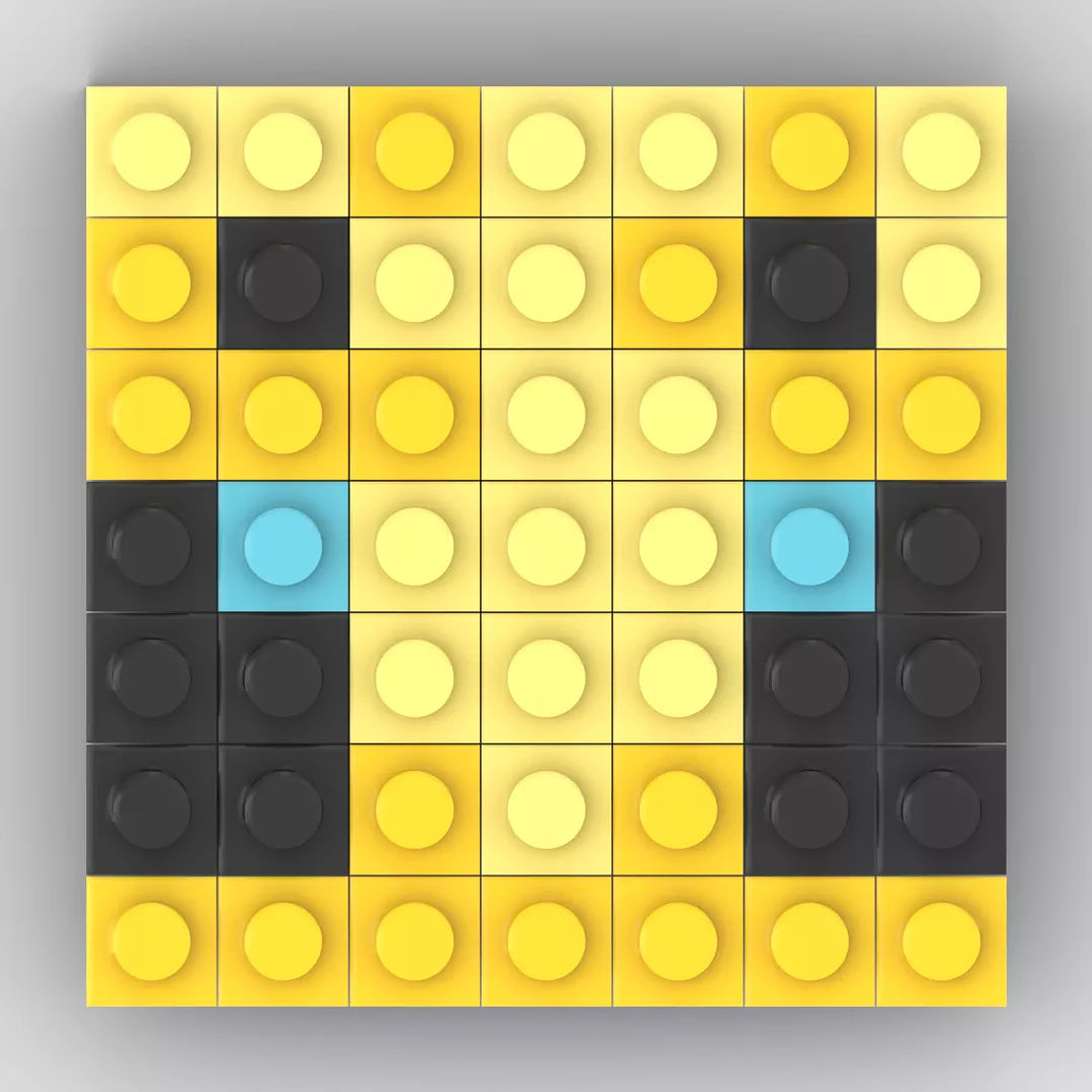 Colección Mini Mosaicos Minecraft Mobs - 64 piezas - sticker o imanes 15