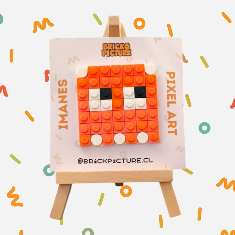 Colección Mini Mosaicos Pac-man - 49 piezas - sticker o imanes 16