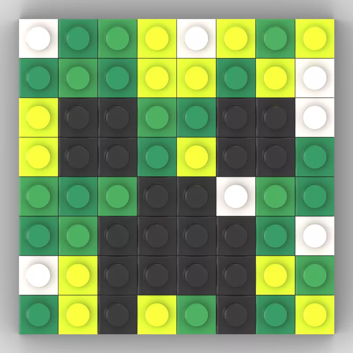 Colección Mini Mosaicos Minecraft Enemigos - 64 piezas - sticker o imanes 19