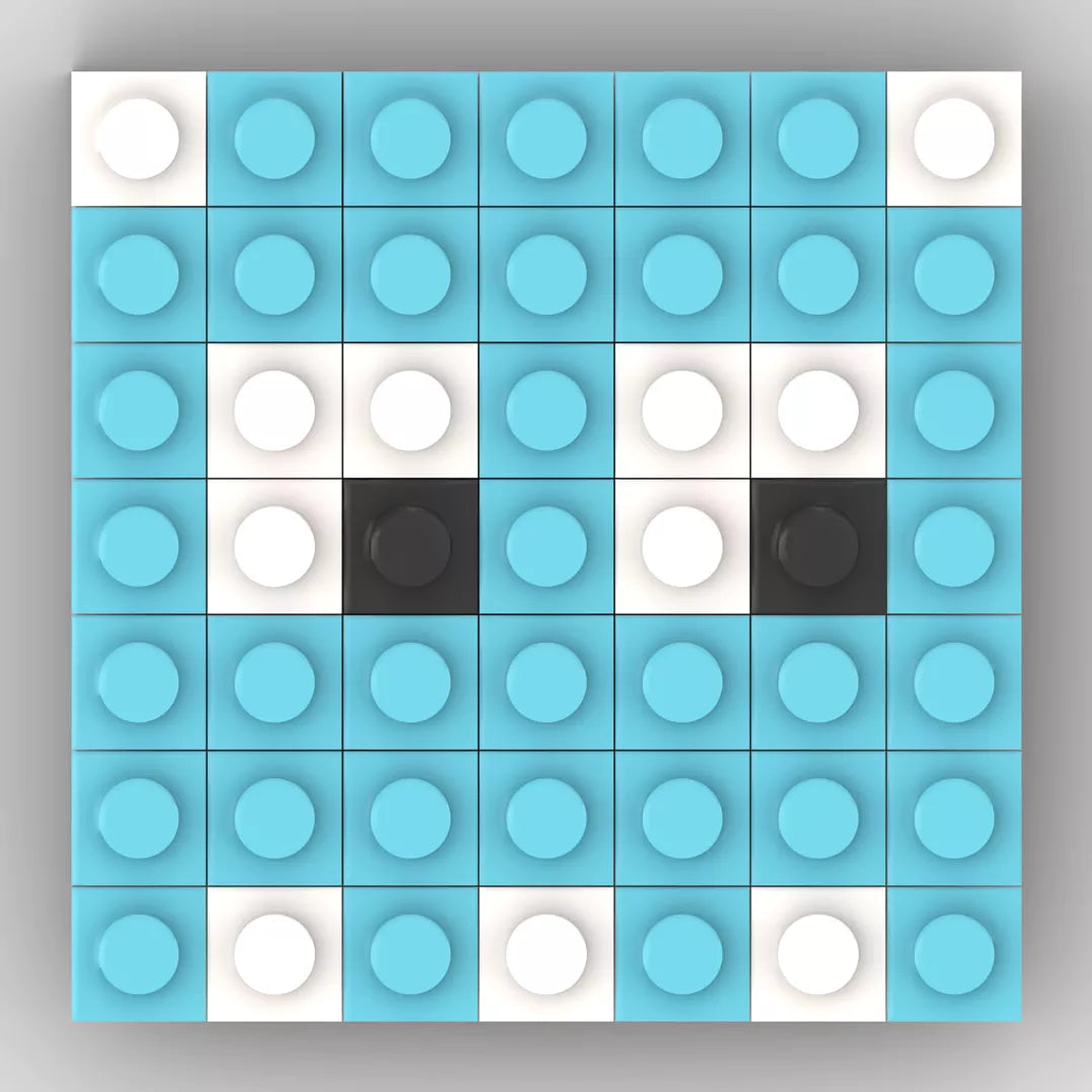 Colección Mini Mosaicos Pac-man - 49 piezas - sticker o imanes 18