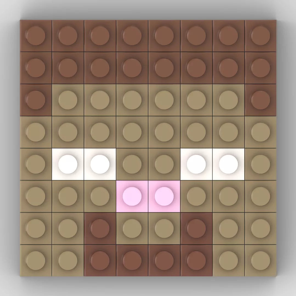 Colección Mini Mosaicos Minecraft - 64 piezas - sticker o imanes 16