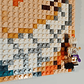 Cuadro pixel art Luffy Gear 5 - One Piece - 1024 piezas ARMADO - Miniatura 7