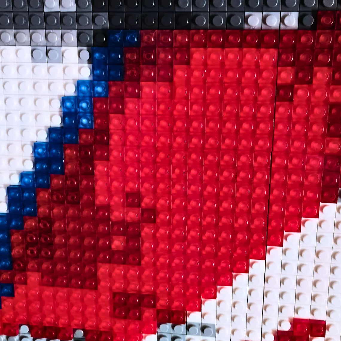 Retrato Pixel Art de David Bowie – 6800 Piezas | Arte Pop 51x76 cm 6