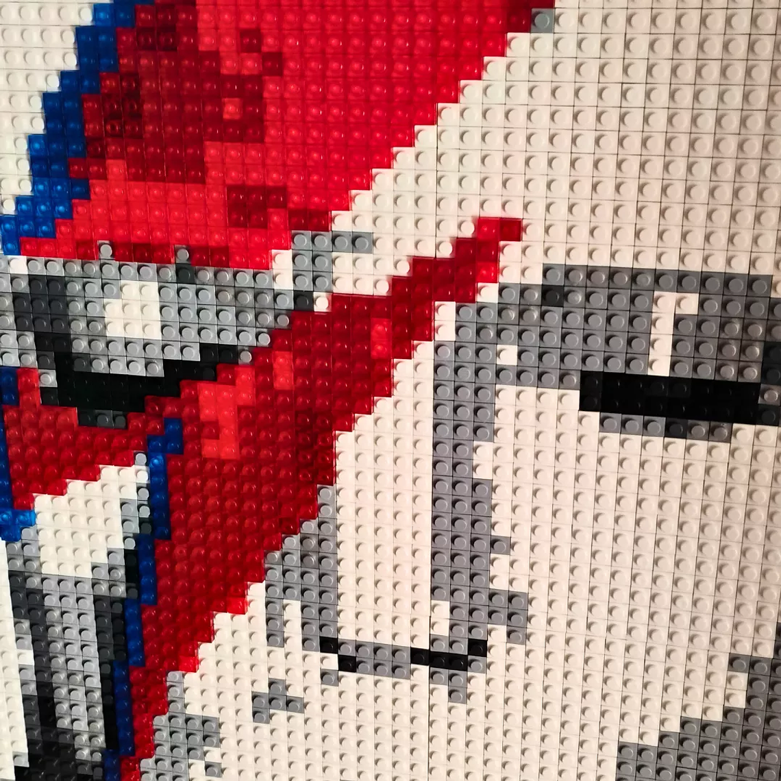 Retrato Pixel Art de David Bowie – 6800 Piezas | Arte Pop 51x76 cm 9