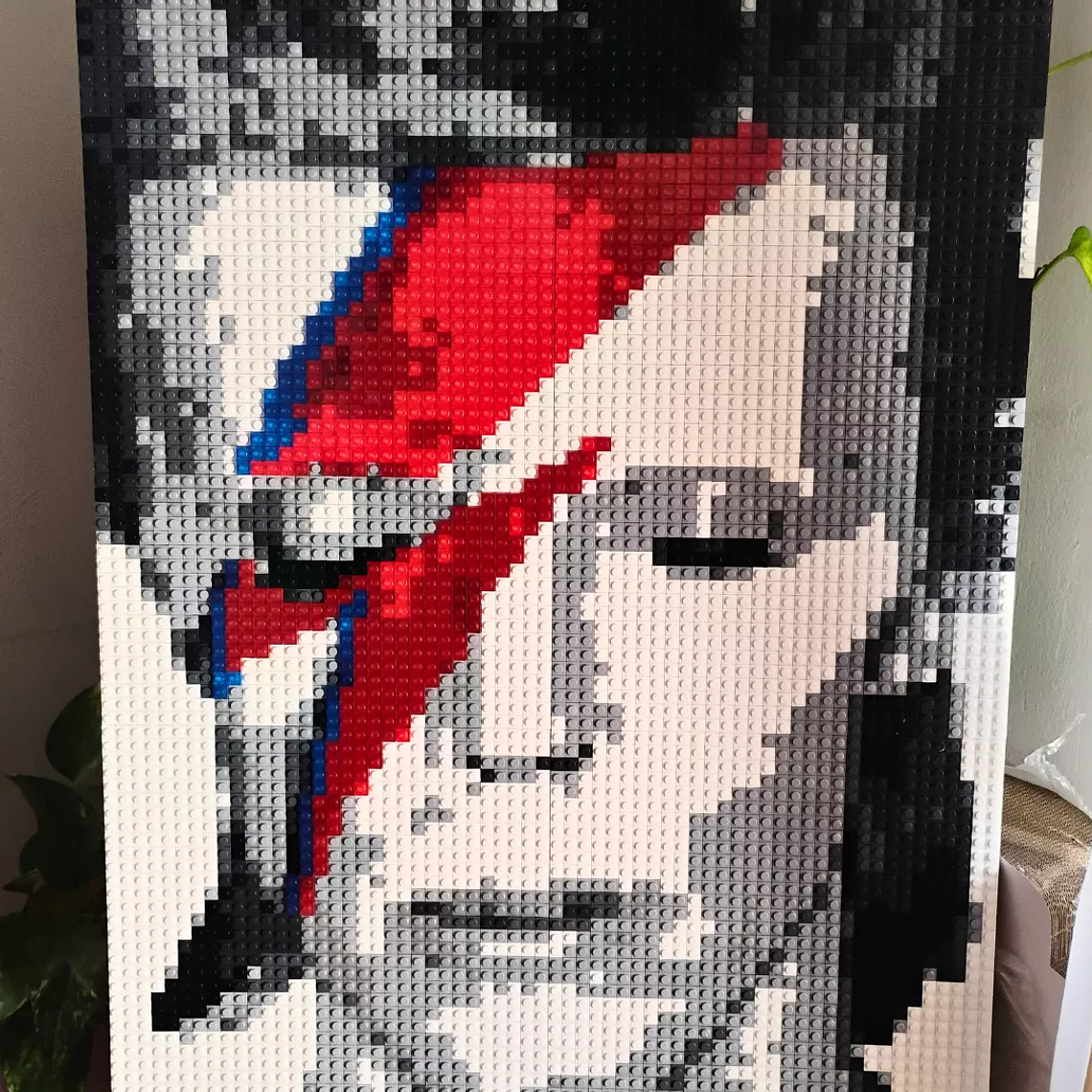 Retrato Pixel Art de David Bowie – 6800 Piezas | Arte Pop 51x76 cm 10