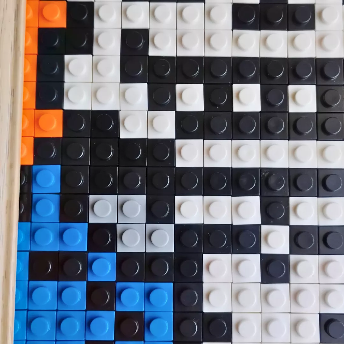 Diseño pixel art Sans Undertale 475 piezas ARMADO 2