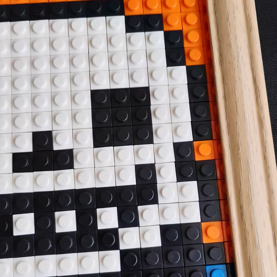 Diseño pixel art Sans Undertale 475 piezas ARMADO 6