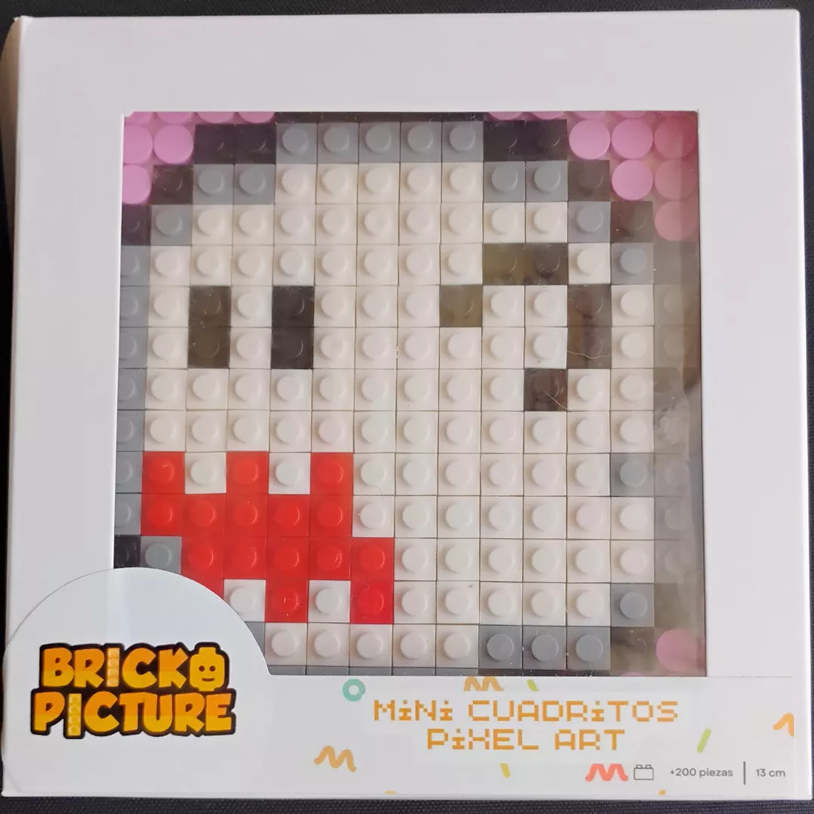 Mini cuadros de Mario Bros en pixel art Para Armar - 13cm 256 piezas 4