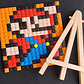 Mini cuadros de Mario Bros en pixel art Para Armar - 13cm 256 piezas - Miniatura 6