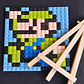 Mini cuadros de Mario Bros en pixel art Para Armar - 13cm 256 piezas - Miniatura 17