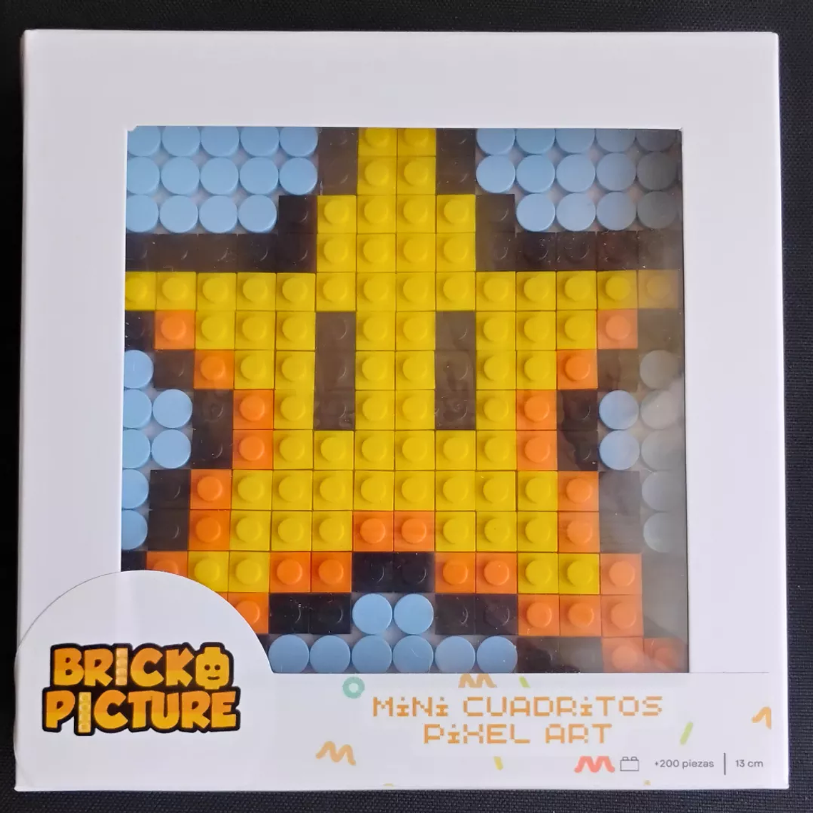 Mini cuadros de Mario Bros en pixel art Para Armar - 13cm 256 piezas 18