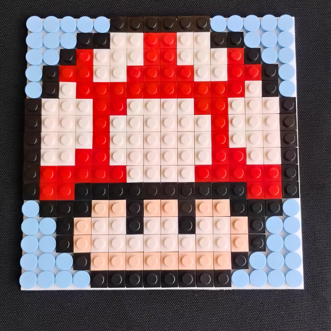 Mini cuadros de Mario Bros en pixel art Para Armar - 13cm 256 piezas 19