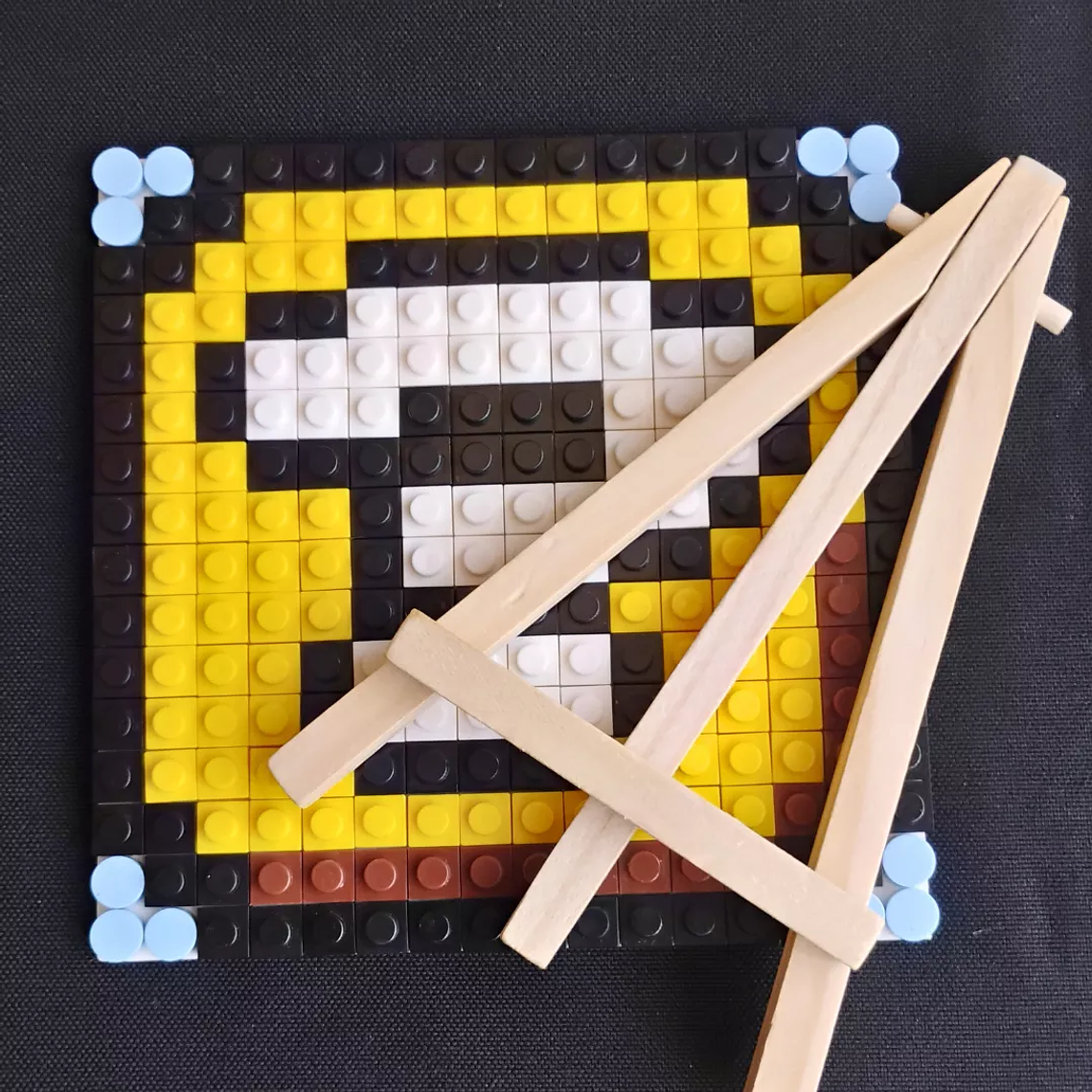 Mini cuadros de Mario Bros en pixel art Para Armar - 13cm 256 piezas 20