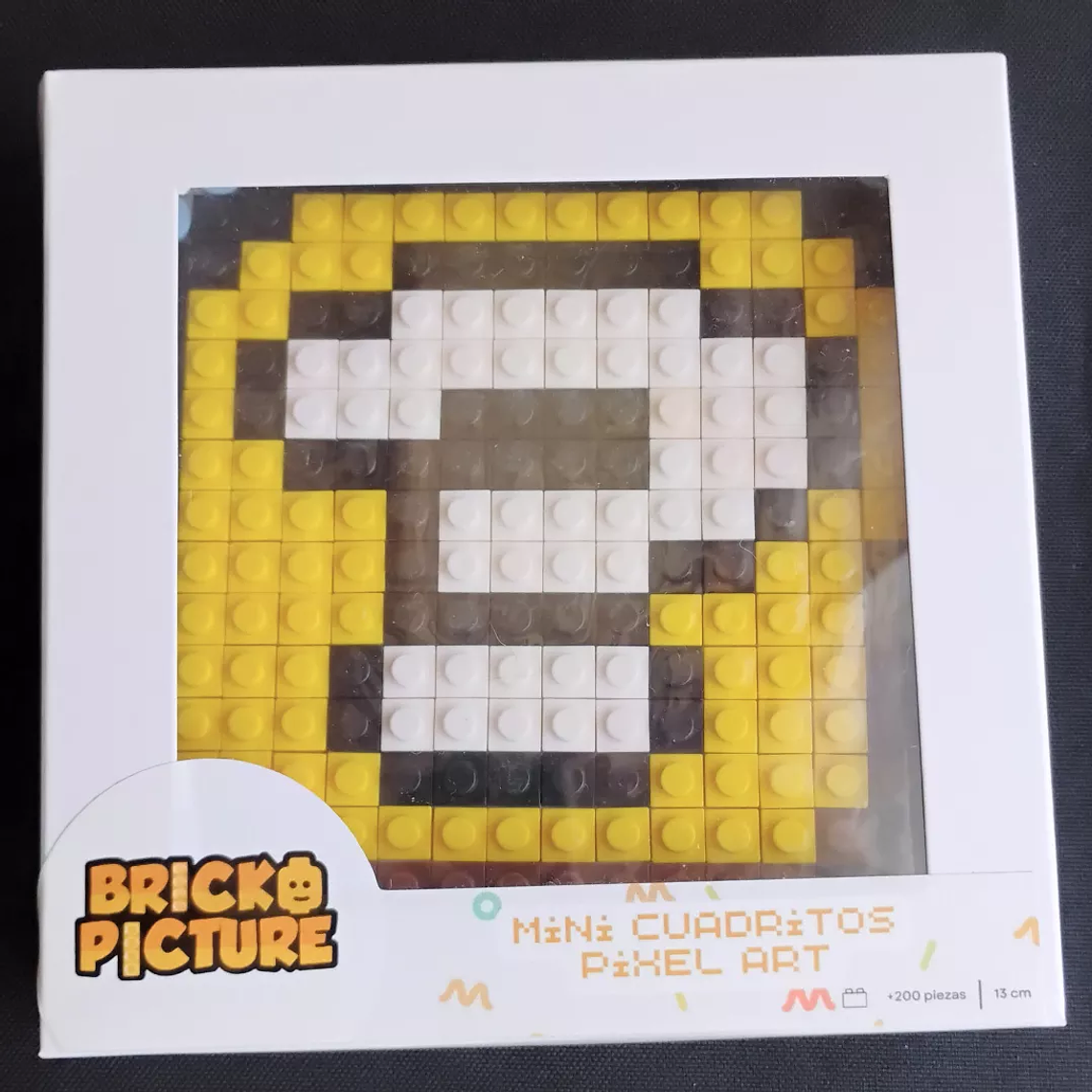 Mini cuadros de Mario Bros en pixel art Para Armar - 13cm 256 piezas 24