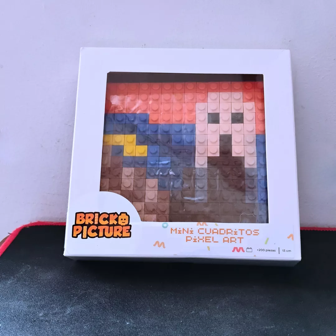 Cuadro Obras de arte - diseños pixel art Para Armar - 13cm | 200 piezas 2