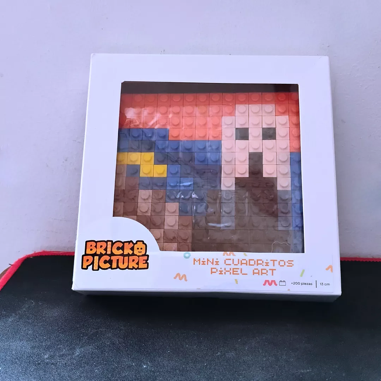 Cuadro Obras de arte - diseños pixel art Para Armar - 13cm | 200 piezas 2