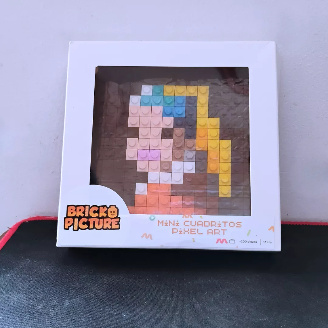 Cuadro Obras de arte - diseños pixel art Para Armar - 13cm | 200 piezas 3