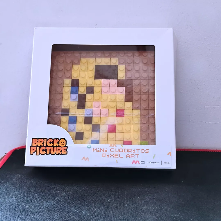 Cuadro Obras de arte - diseños pixel art Para Armar - 13cm | 200 piezas 5