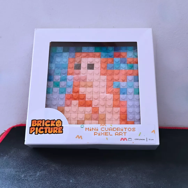 Cuadro Obras de arte - diseños pixel art Para Armar - 13cm | 200 piezas 8