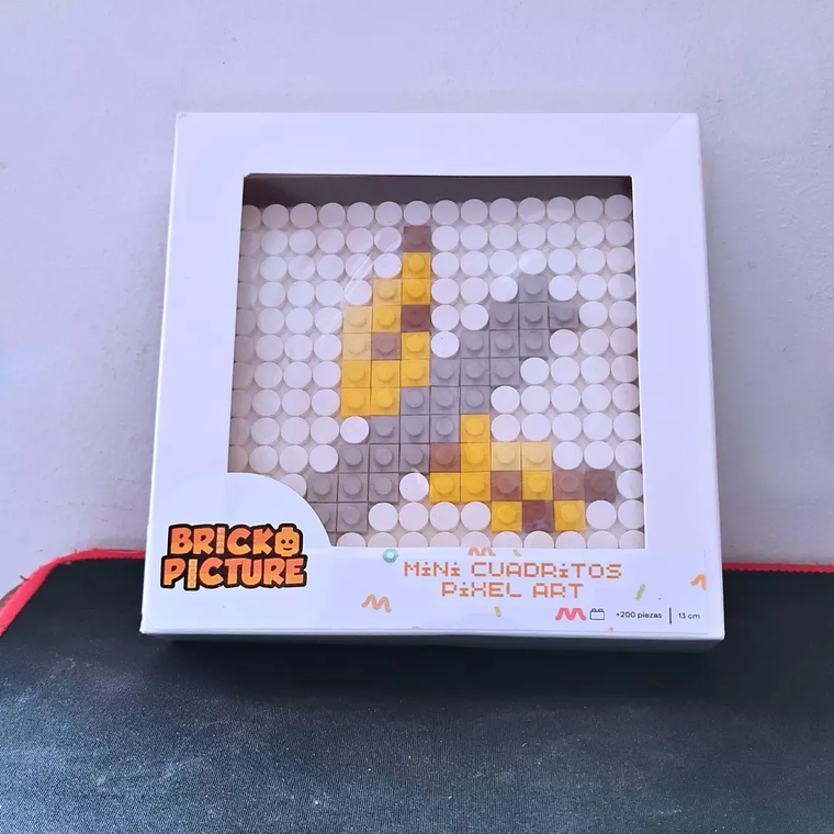 Cuadro Obras de arte - diseños pixel art Para Armar - 13cm | 200 piezas 9